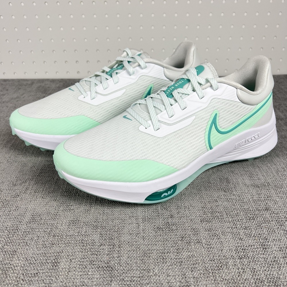 Nike Air Zoom Infinity Tour Next% White Mint Golf Shoes DC5221-143 Size 8.5 - Picture 6 of 9